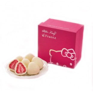 神户Frantz草莓巧克力(Hello Kitty)90g/盒